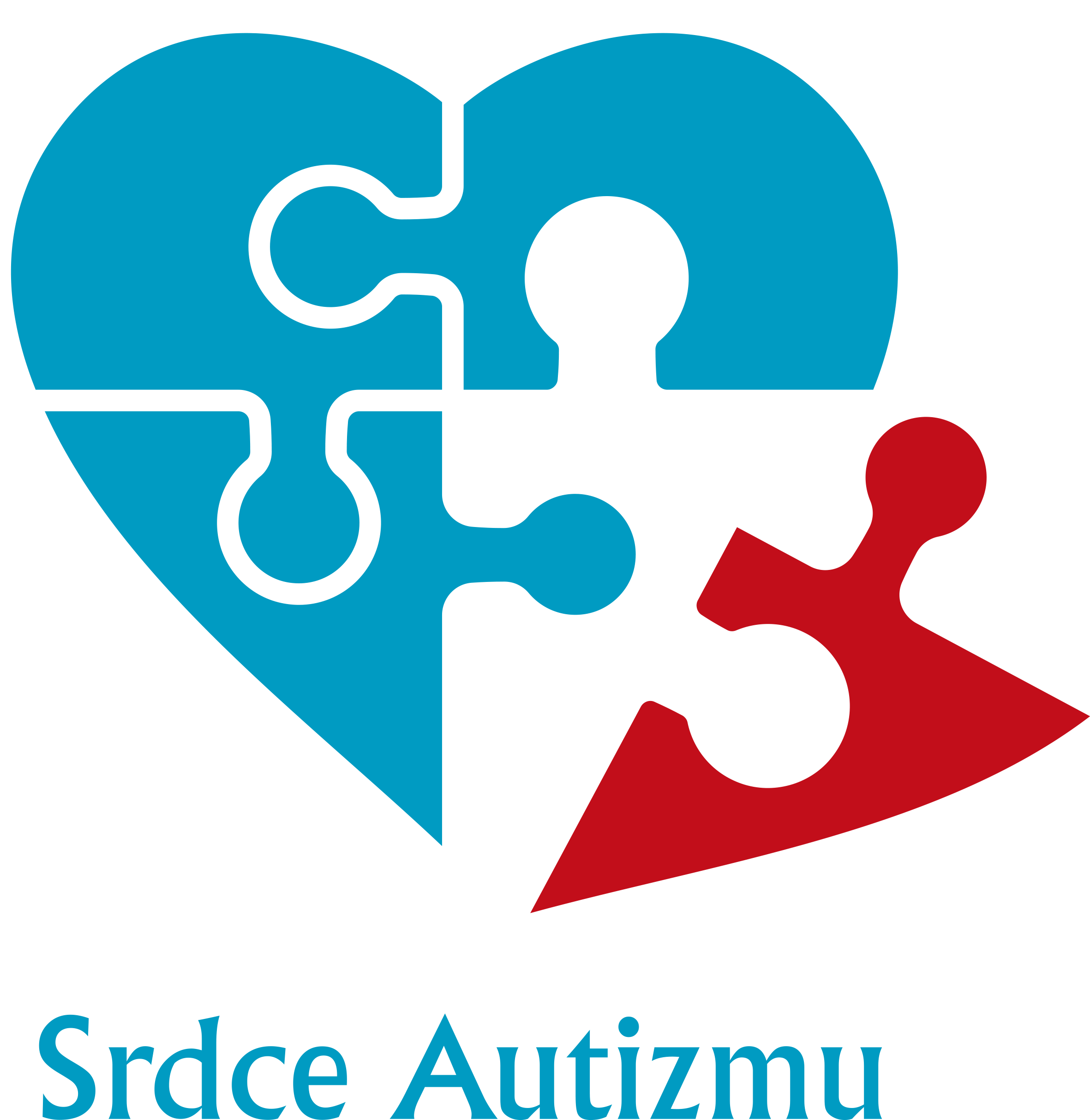 Srdce autizmu – občianske združenie Logo